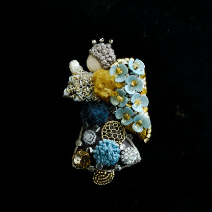 ［BOZZOLO］祈る天使 Brooch （O）