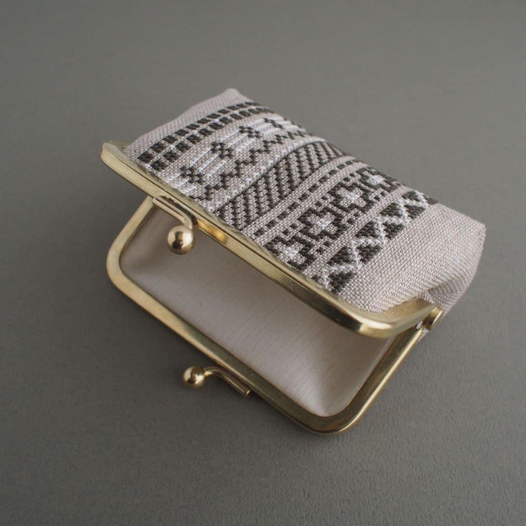 エジングパターンのがま口キット