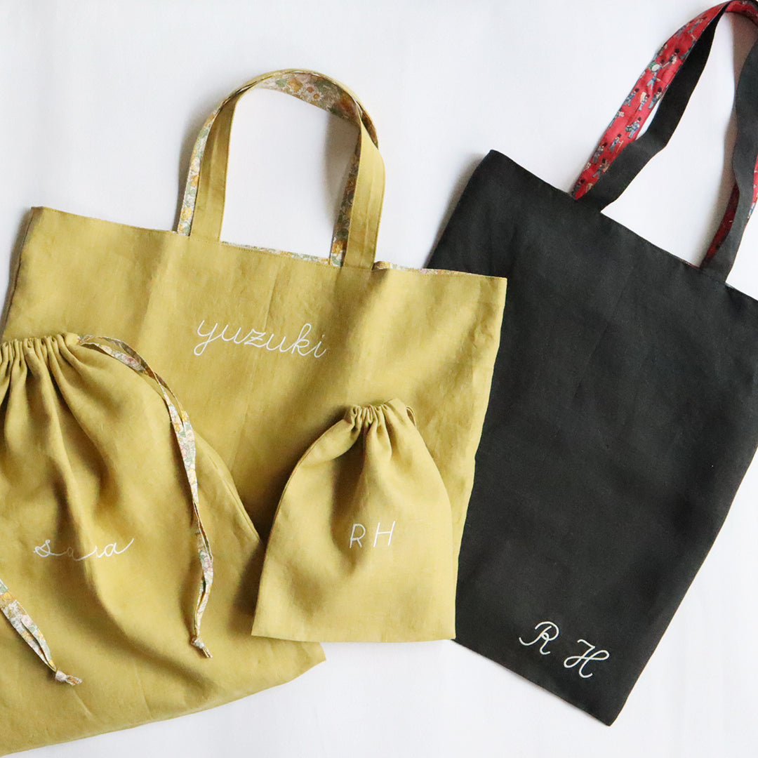 【受注商品　名入れ刺繍】入園・入学バッグセット