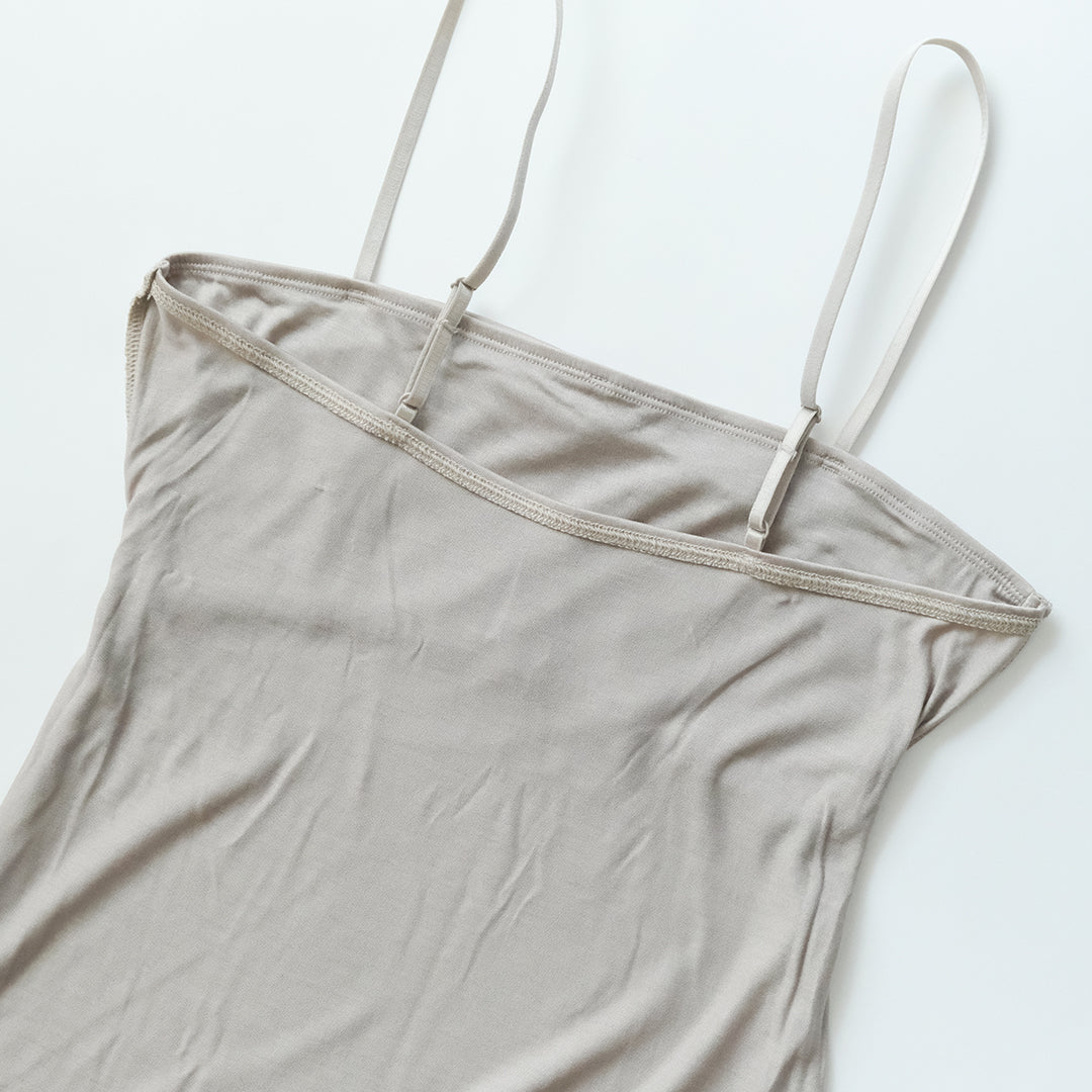 ［COCOONA SKINWEAR］カップ入りキャミソールⅡアジャスター付き