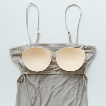 ［COCOONA SKINWEAR］カップ入りキャミソールⅡアジャスター付き