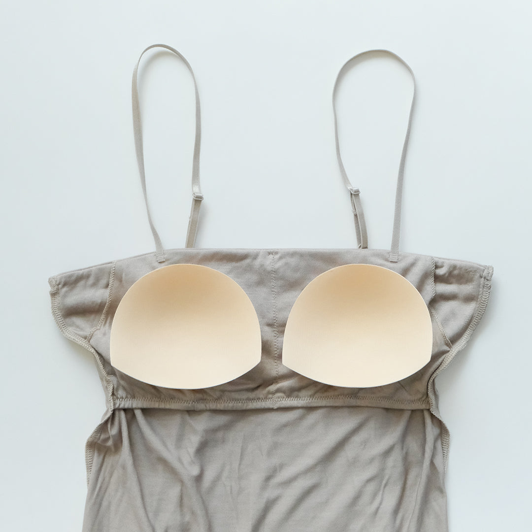 ［COCOONA SKINWEAR］カップ入りキャミソールⅡアジャスター付き