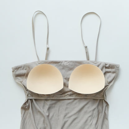 ［COCOONA SKINWEAR］カップ入りキャミソールⅡアジャスター付き