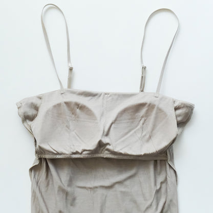 ［COCOONA SKINWEAR］カップ入りキャミソールⅡアジャスター付き