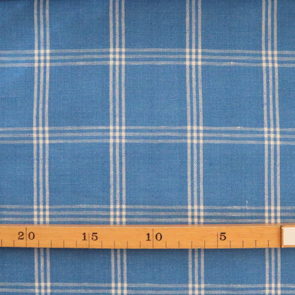 Siulas ネリンガ　ウィンドーペーンチェック　ブルー×ホワイト★