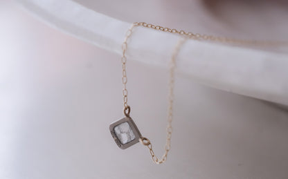 ［Atelier el］NilasCoastスライスダイヤモンドネックレスNC2302N