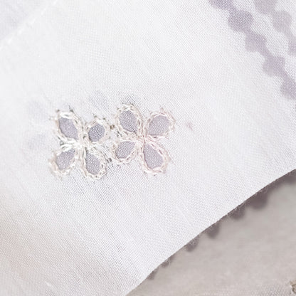 ［BUNON］Embroidery Gather Dress