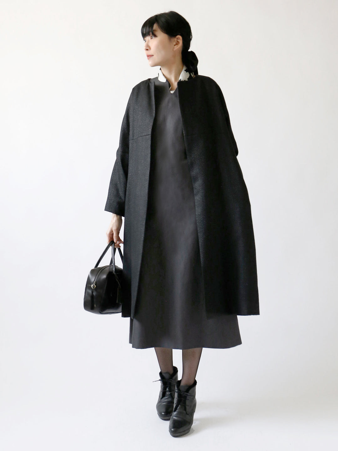 【HELLBOY さま専用】CFCL ベルスリーブワンピース CFCL＞POTTERYグリッター ベルスリーブ ワンピース