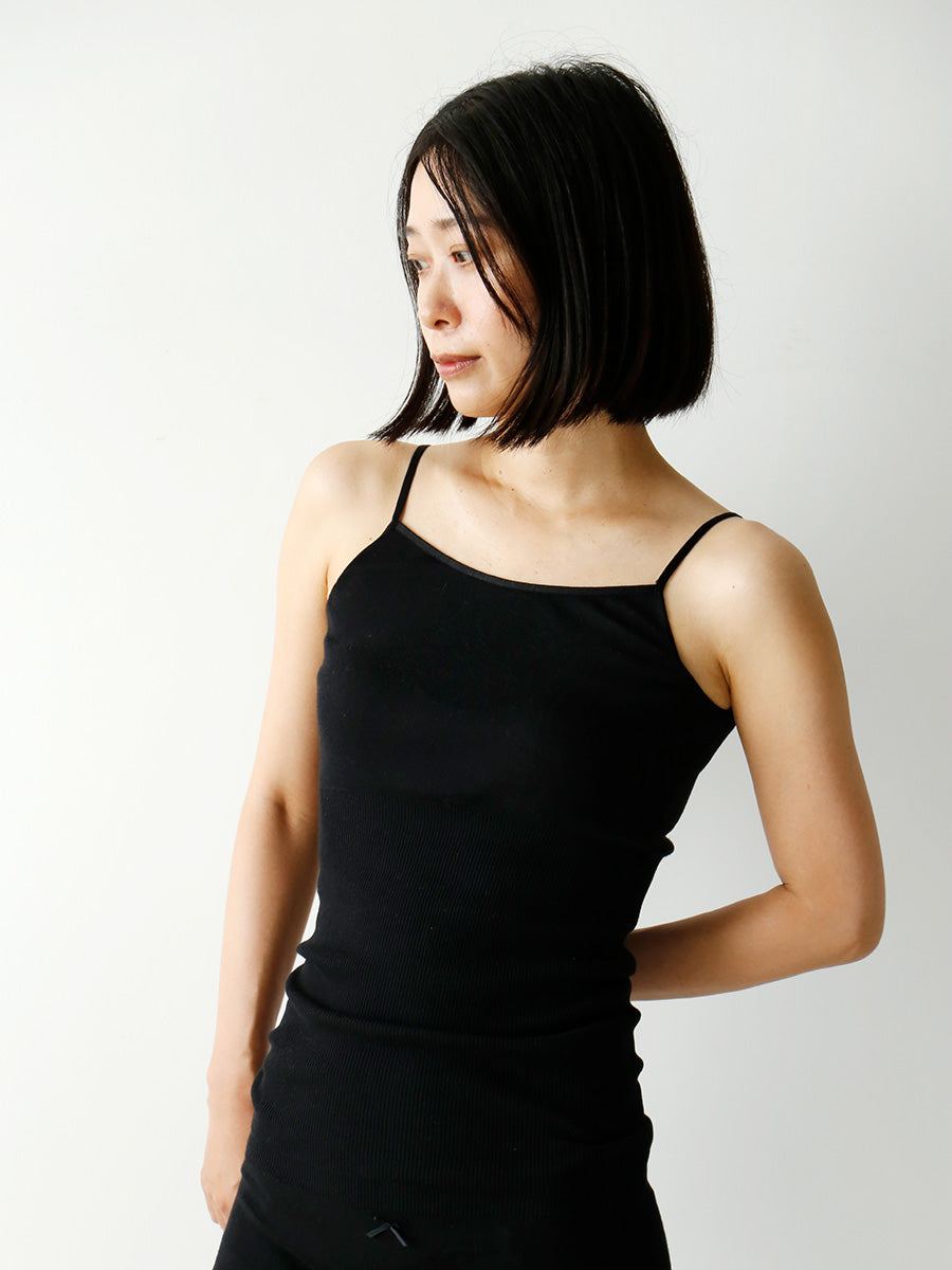 HÉRNI No.4 キャミソール【コットンカシミヤ】