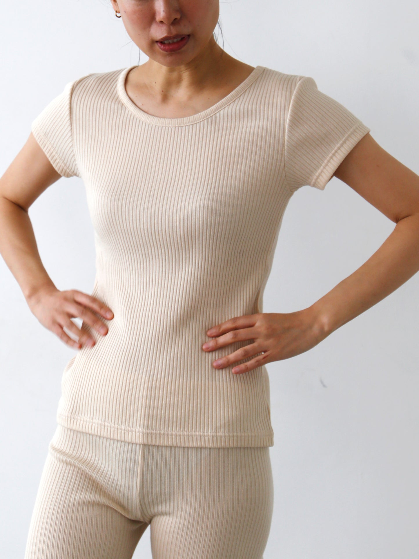 HÉRNI No.27 ショートスリーブ【スーピマコットン】