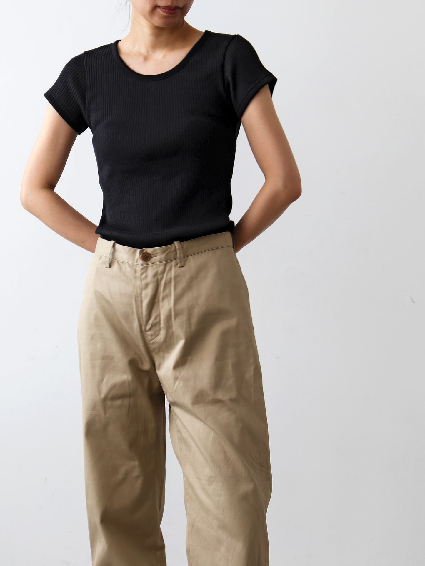 HÉRNI No.27 ショートスリーブ【スーピマコットン】