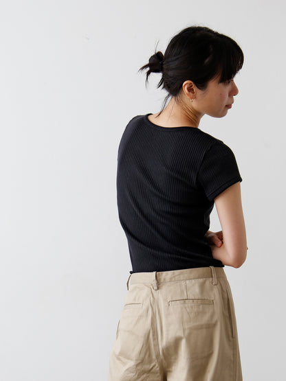 HÉRNI No.27 ショートスリーブ【スーピマコットン】