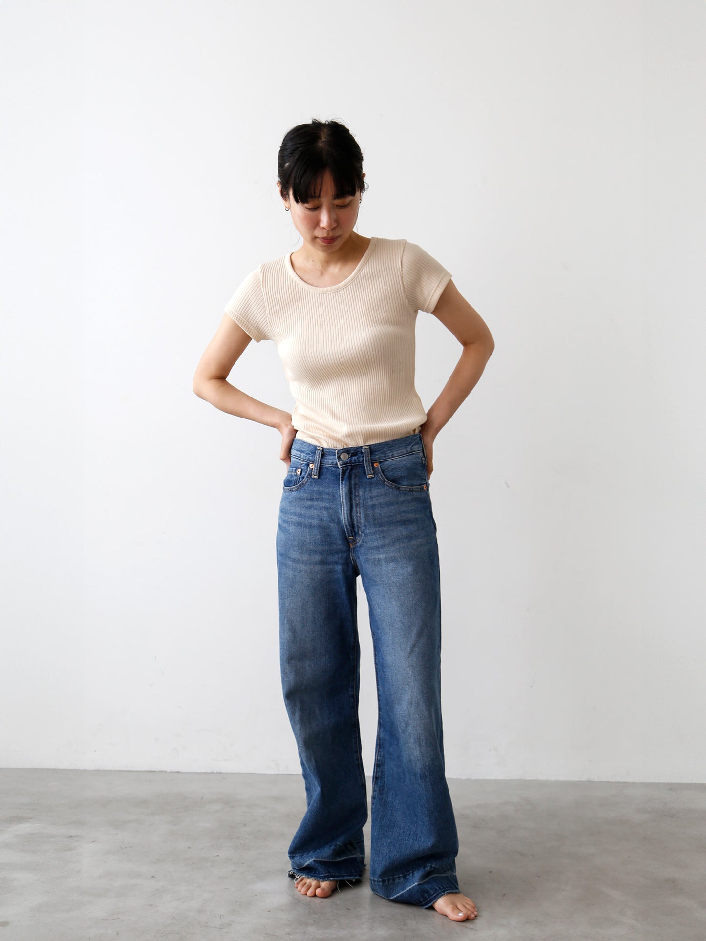 HÉRNI No.27 ショートスリーブ【スーピマコットン】