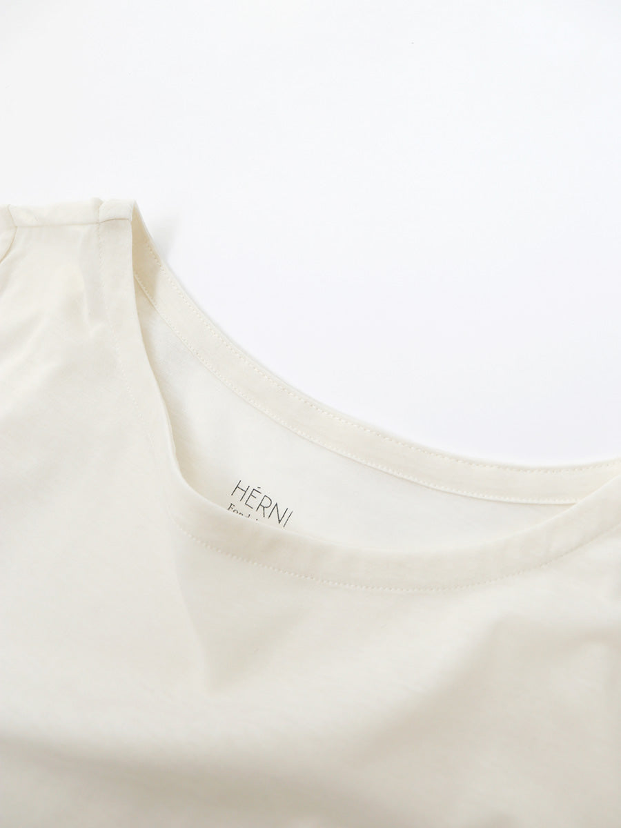 HÉRNI No.30 ロングスリーブ【コットンカシミヤ】