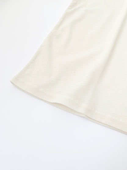 HÉRNI No.30 ロングスリーブ【コットンカシミヤ】