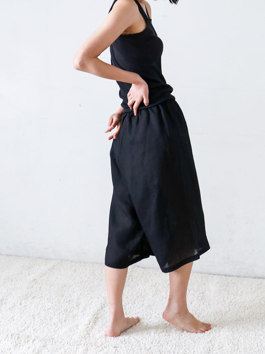 HÉRNI No.32 ペチパンツ【ベルギーリネン】