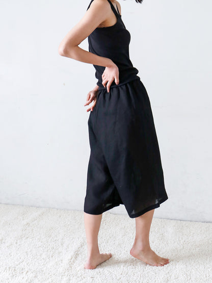 HÉRNI No.32 ペチパンツ【ベルギーリネン】