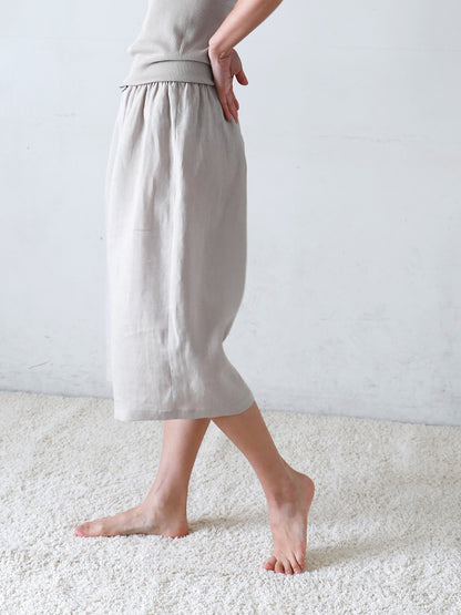 HÉRNI No.32 ペチパンツ【ベルギーリネン】