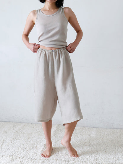 HÉRNI No.32 ペチパンツ【ベルギーリネン】