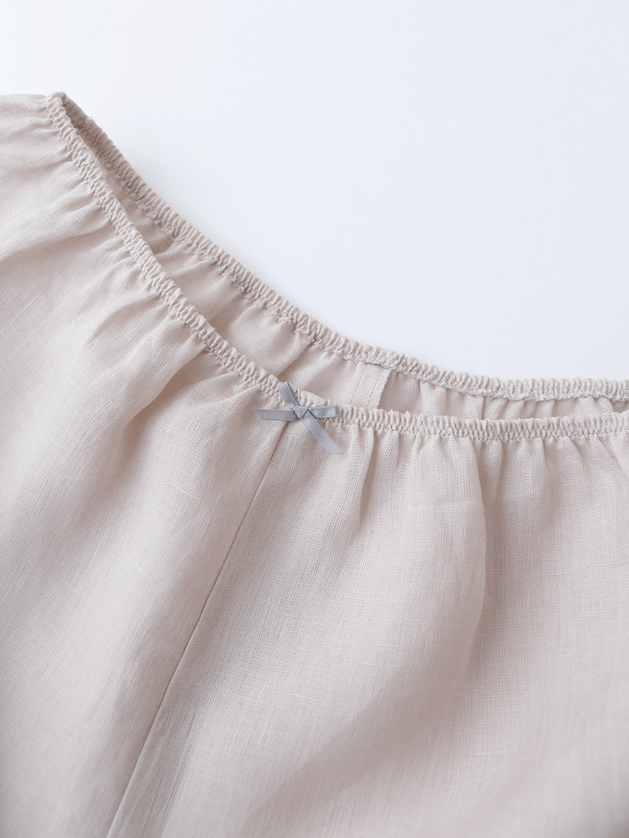 HÉRNI No.32 ペチパンツ【ベルギーリネン】