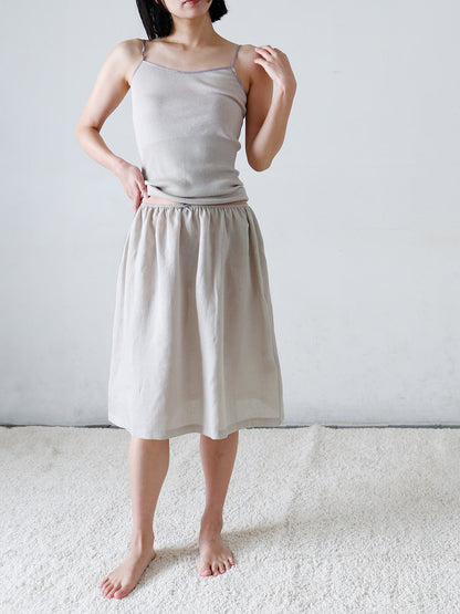 HÉRNI No.33 ペチコート【ベルギーリネン】