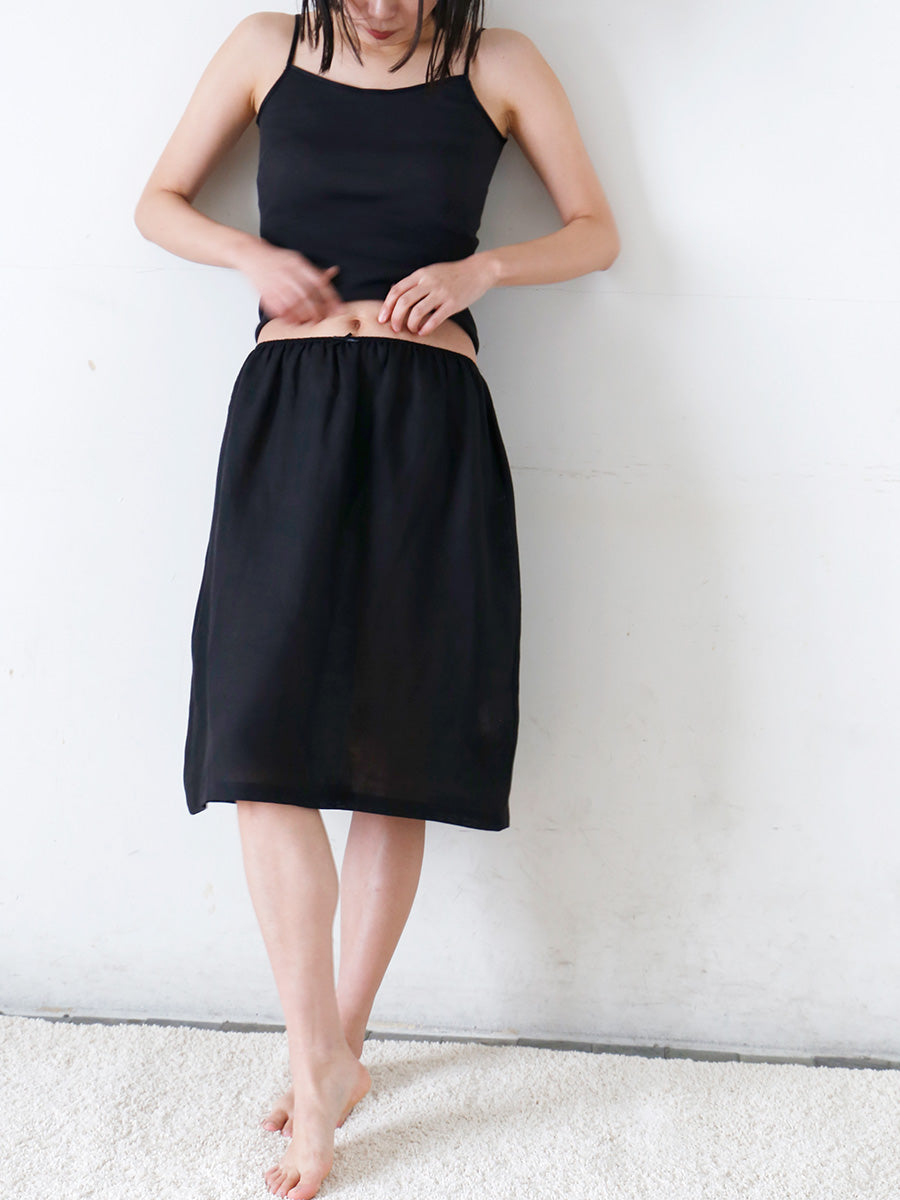 HÉRNI No.33 ペチコート【ベルギーリネン】