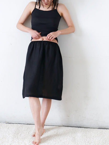 HÉRNI No.33 ペチコート【ベルギーリネン】