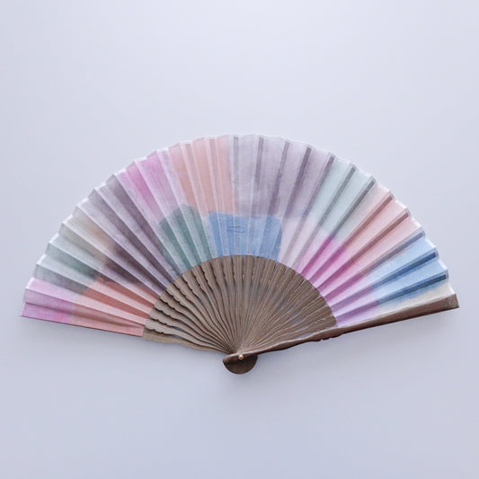 扇子 ハンドペイント J