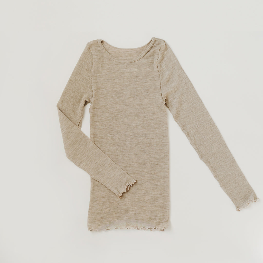 [me.wear]merino washable wool ロングスリーブ