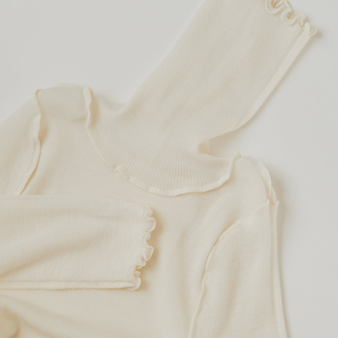 [me.wear]merino washable wool タートルネック