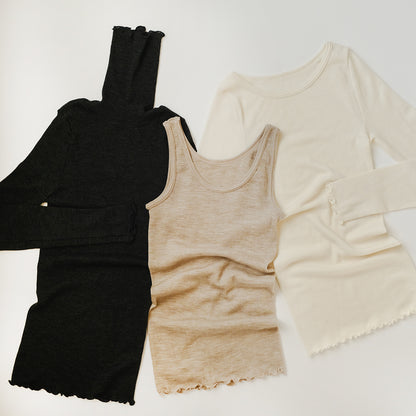 [me.wear]merino washable wool ロングスリーブ