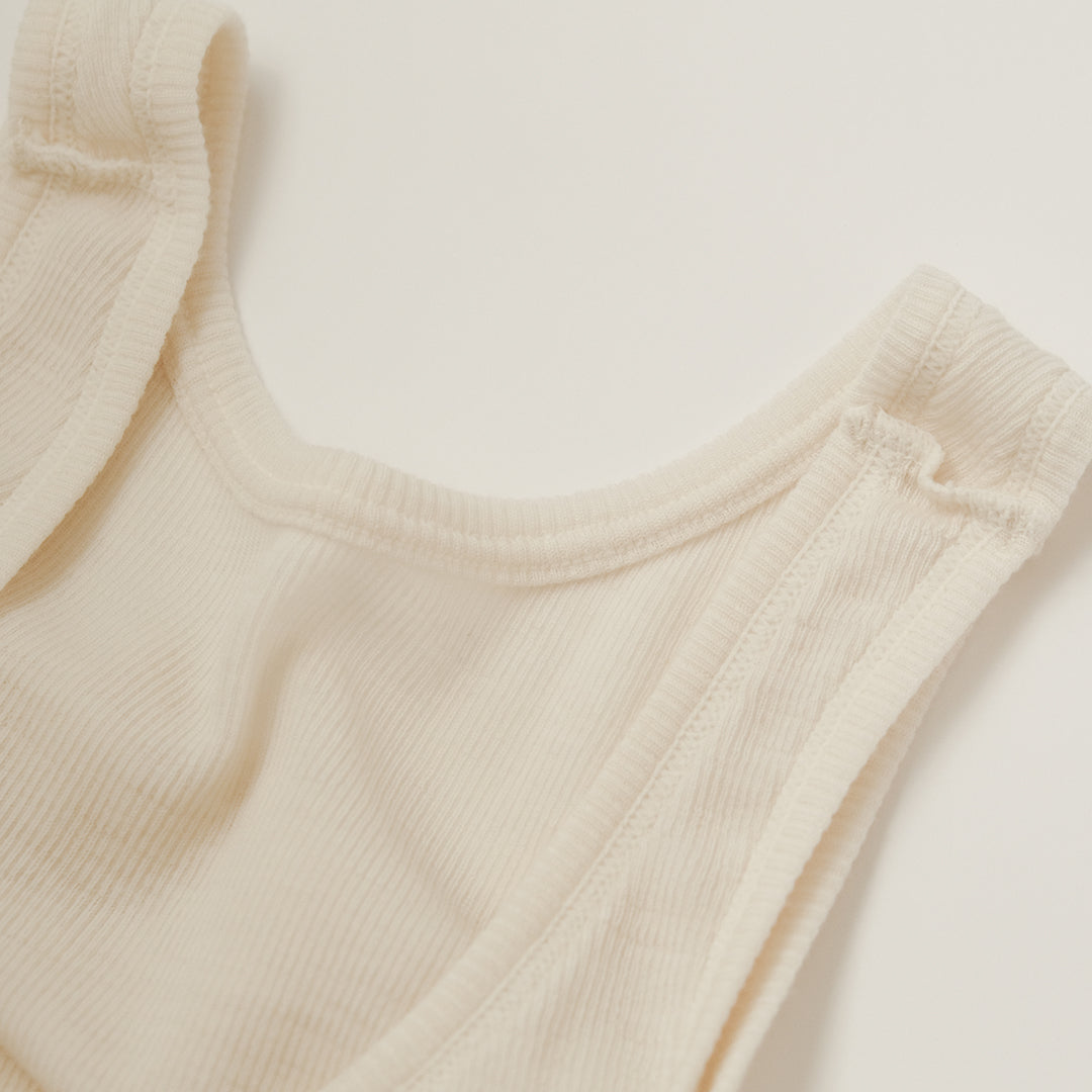 [me.wear]merino washable wool タンクトップ