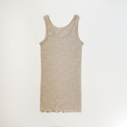 [me.wear]merino washable wool タンクトップ