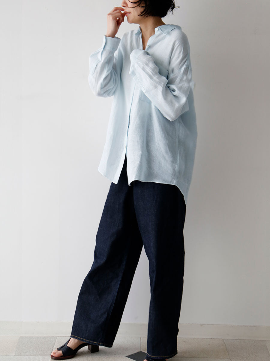 HÉRNI No.55 ラウンジシャツ