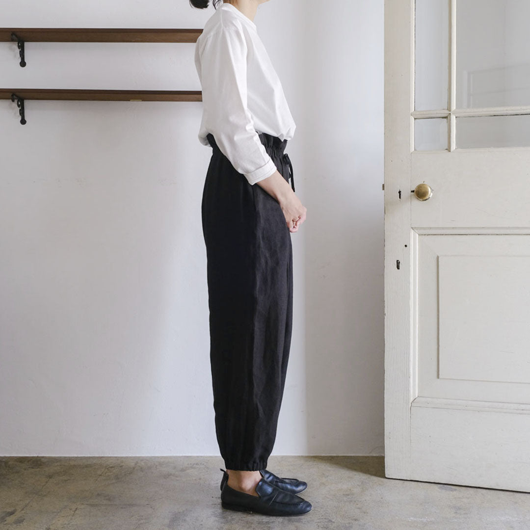 SALUÉ／white label リネンロングペティパンツ