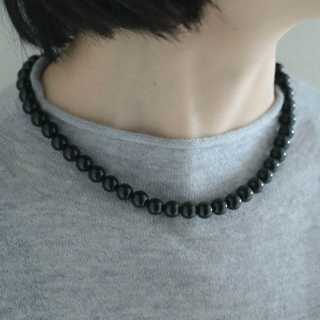 shuo'／【受注商品】Onyx Necklace