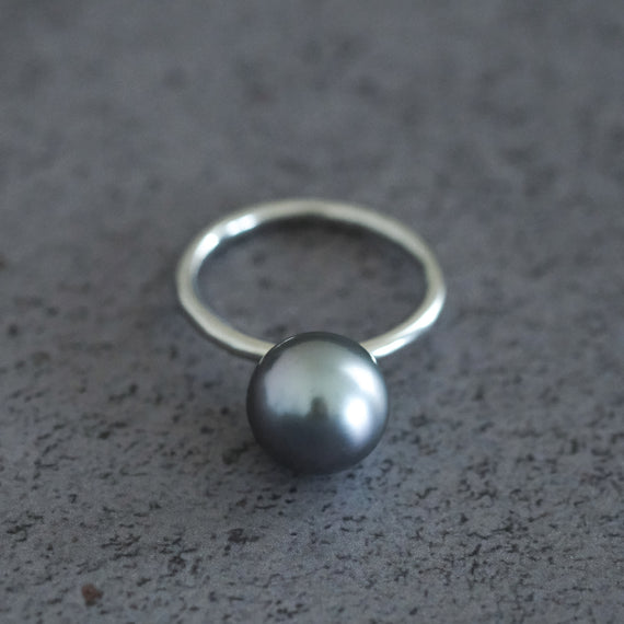 【予約商品1点限り】［shuo'］BlackPearl ring