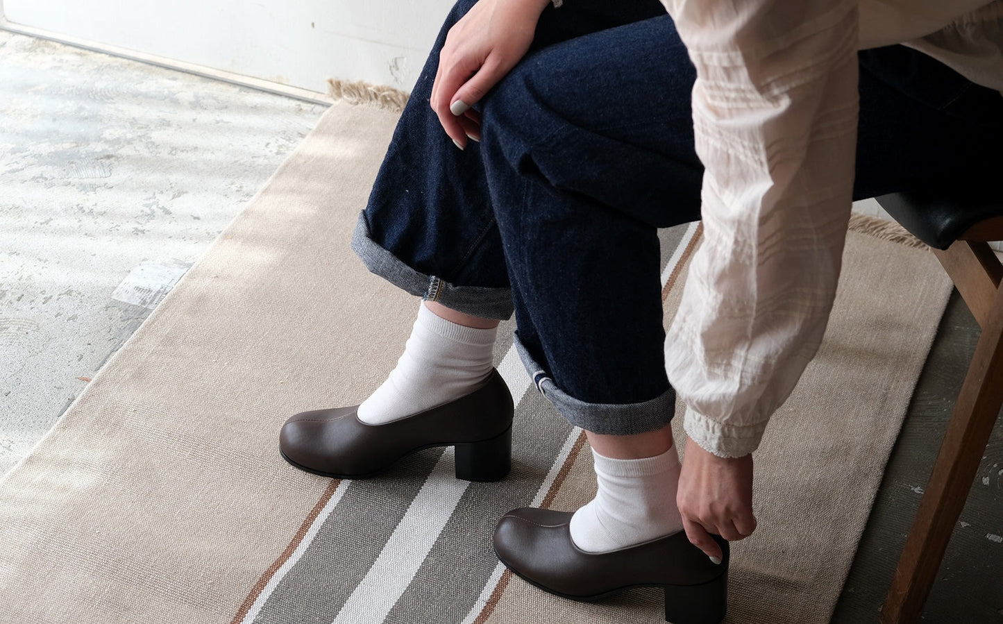 【受注商品】［AUTTAA］ヒールパンプス