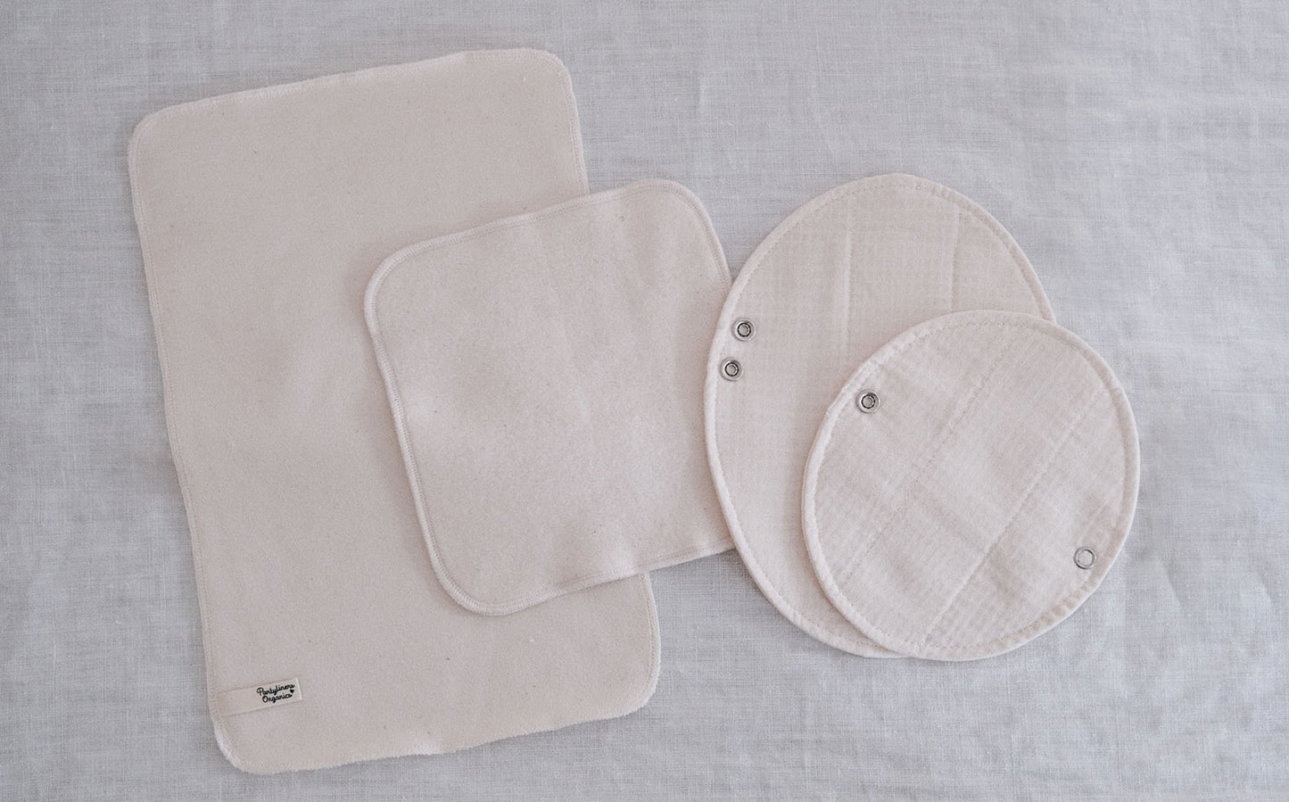 ［Pantyliners Organics］布製パッド　羽つき