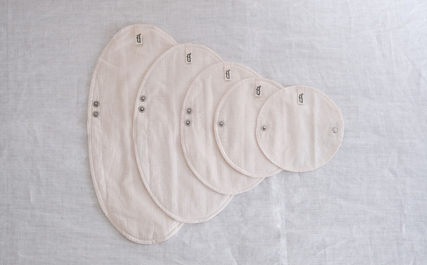 ［Pantyliners Organics］布製パッド　羽つき