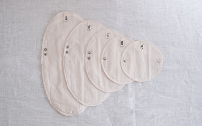 ［Pantyliners Organics］布製パッド　羽つき