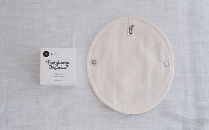 ［Pantyliners Organics］布製パッド　羽つき