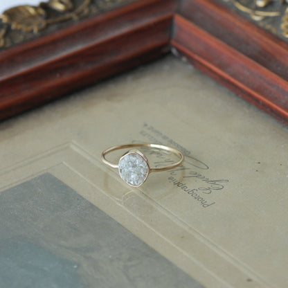 Atelier el／Dewilyラウンドダイヤモンドリング（DE1412R）