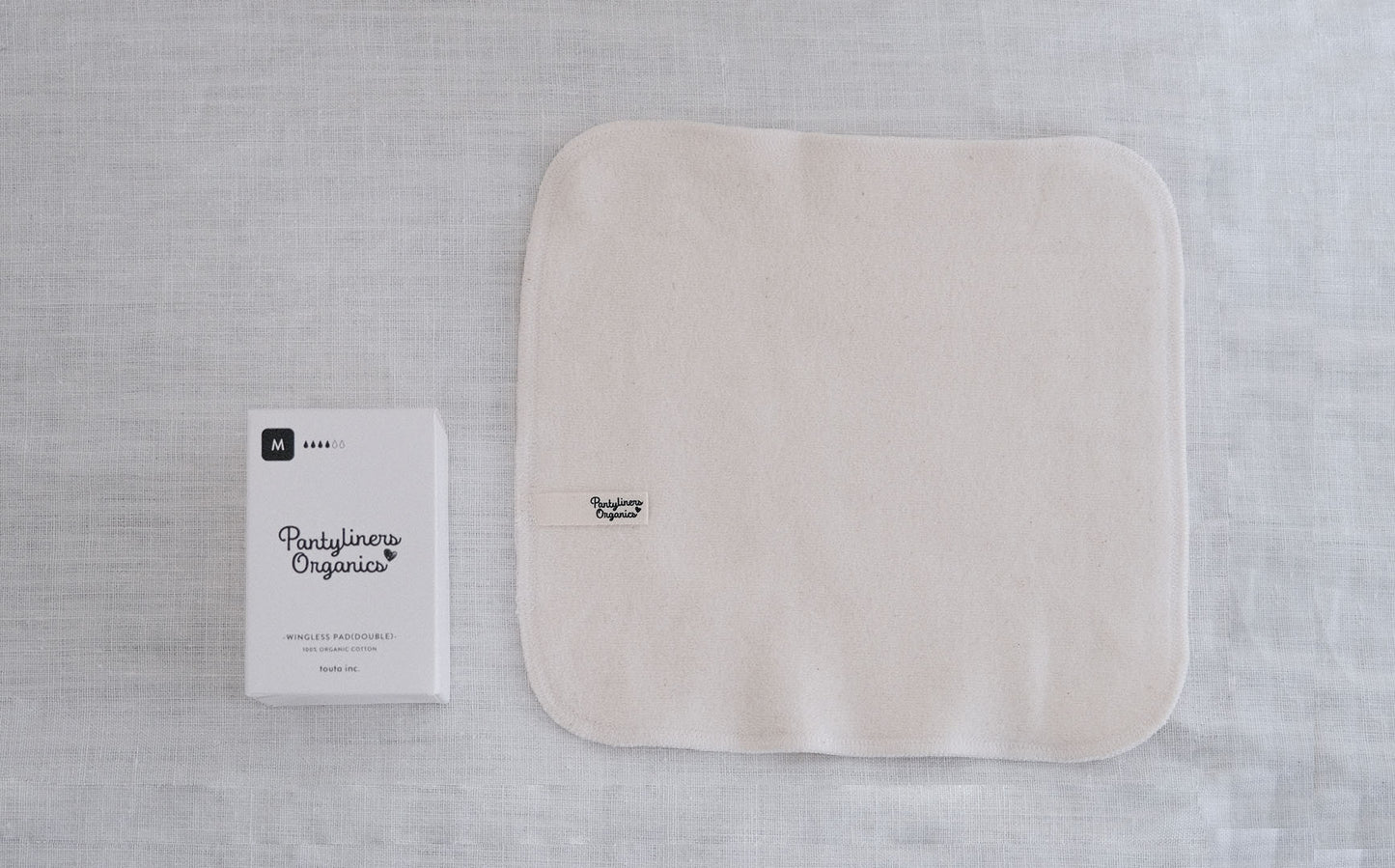 ［Pantyliners Organics］布製パッド　羽なし