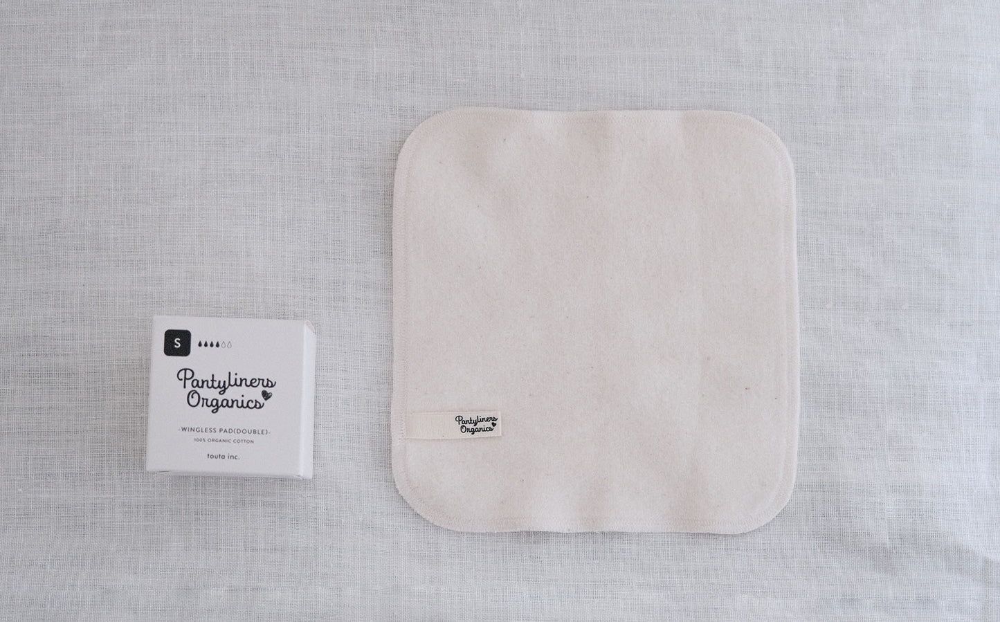 ［Pantyliners Organics］布製パッド　羽なし