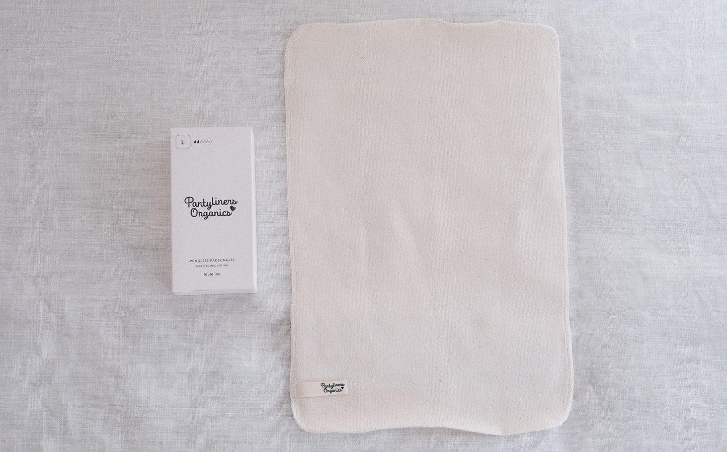 ［Pantyliners Organics］布製パッド　羽なし