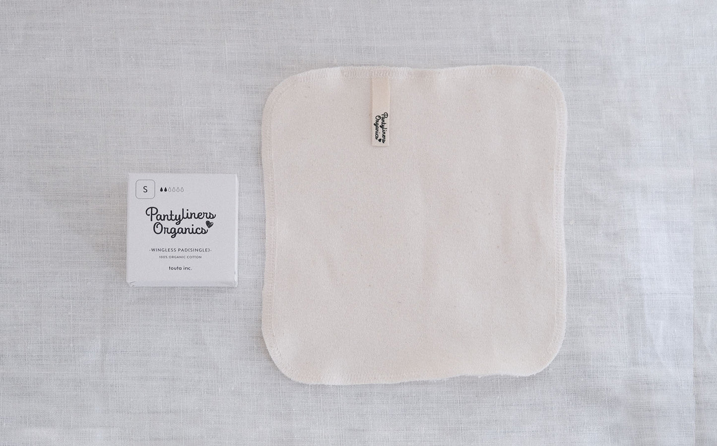 ［Pantyliners Organics］布製パッド　羽なし