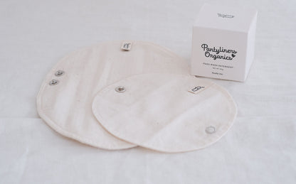［Pantyliners Organics］布製パッド　羽つき