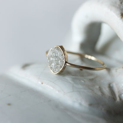 Atelier el／Dewilyラウンドダイヤモンドリング（DE1412R）