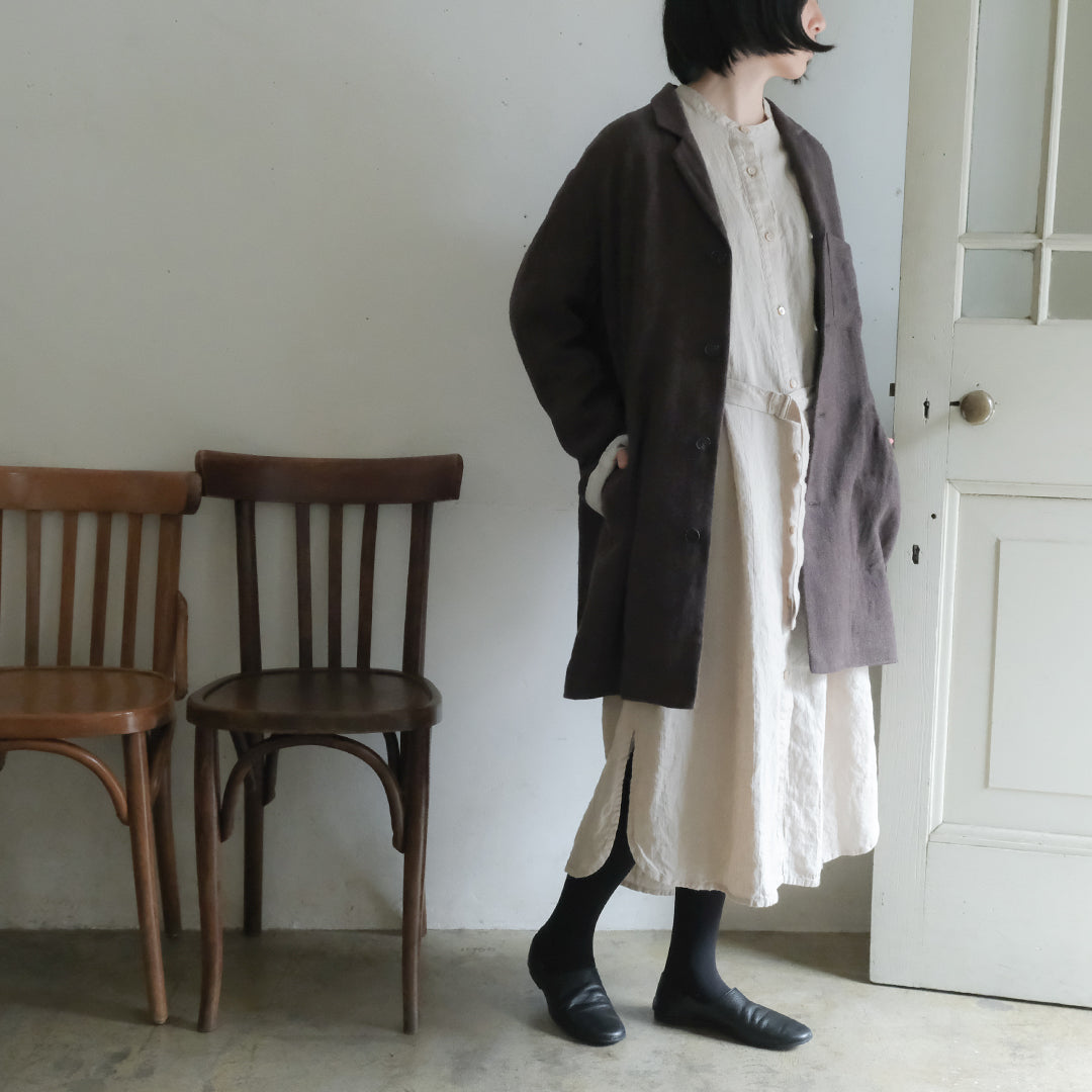 SALUÉ／ユニセックス コートジャケット